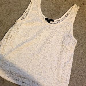 Flower print tank top